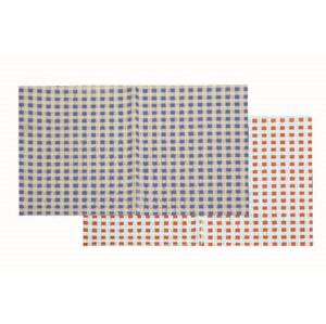 Ubrus do výtvarné výchovy Oxybag 65x50cm modro-bílé kostky