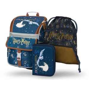 Školní aktovka v setu Baagl Zippy Harry Potter Bradavice - 3 díly