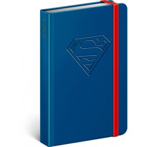 Notes Superman – Logo, linkovaný, 11 × 16 cm