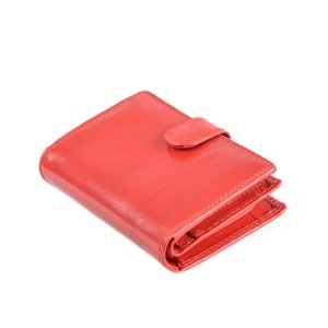 Dámská kožená peněženka na výšku červená, 10 x 0 x 15 (SB00-V972-00KUZ)