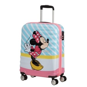 AT Dětský kufr Wavebreaker Disney Spinner 55/20 Cabin Minnie Pink Kiss, 40 x 20 x 55 (85667/8623)