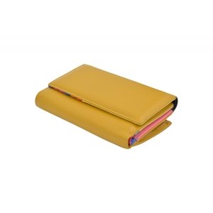 Dámská peněženka Žlutá, 10 x 27 x 15 (XSB00-CO518-16KUZ)