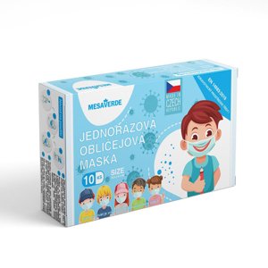 Jednorázová dětská rouška české výroby 10 Ks kluci