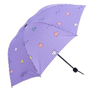 Deštník Hearty, fialový
