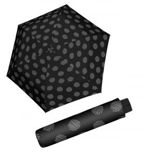 Fiber Havanna Soul - dámský skládací deštník, černý