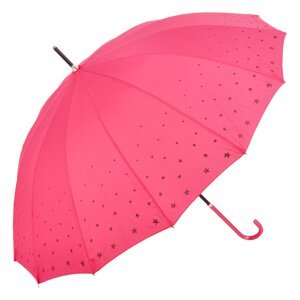 Velký holový deštník s hvězdičkami Pink, růžová