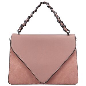Luxusní dámská koženková kabelka Trinida , světle růžová