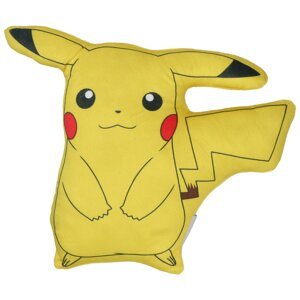 Dětský veselý polštářek s motivem Pokémon, žlutý
