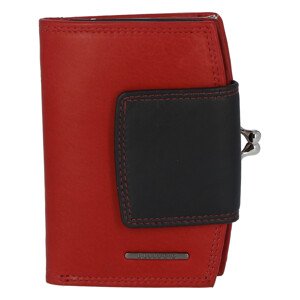 Luxusní dámská kožená peněženka červená - Bellugio Armi New