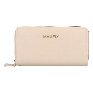 Dámská velká peněženka béžová - MaxFly Irsena