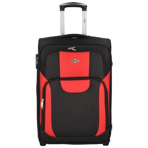 Cestovní kufr černo červený - RGL Bond M
