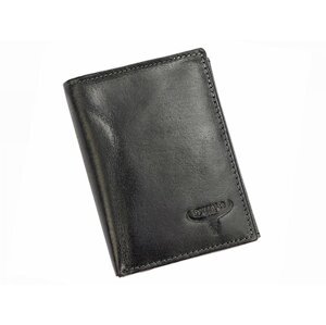 Pánská kožená peněženka černá - Buffalo Wild Javier