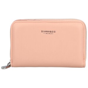 Dámská peněženka pudrově růžová - DIANA & CO Juyko