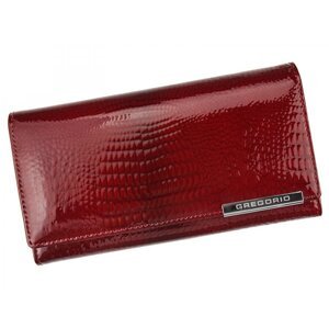 Dámská kožená peněženka červená - Gregorio Margarita
