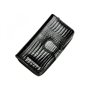 Dámská kožená peněženka černá - Gregorio Clodien