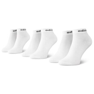 Ponožky ADIDAS Bs Ankle 3Pp CF3386 r.43/46 Elastan,Polyamid,Polyester,Bavlna