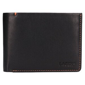 Pánská kožená peněženka Lagen Derian - černá