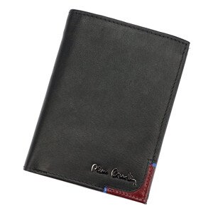 Pánská kožená peněženka Pierre Cardin Bredly - černo-červená