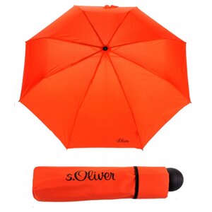 deštník skládací s.Oliver Fruit-Cocktail - oranžový 70801SO18