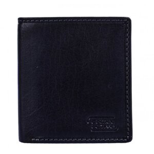 Malá kožená peněženka B48-704-60 černá