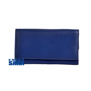 Dámská kožená peněženka 511-4027 modrá