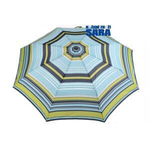 deštník skládací s.Oliver Enjoy Summer Stripes 70805SO17 MODRá - motiv modrý proužek poslední kus