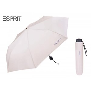 Deštník skládací Mini Basic rainy day 50751 - světle šedý