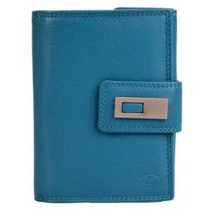 Dámská kožená peněženka 3062 modrá tyrkysová