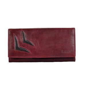 Dámská kožená peněženka 6011/T W.Red/Black
