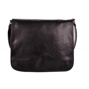 Kožená taška přes rameno 1938 černá