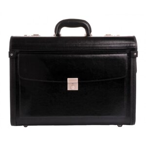 Pilotní kufr kožený 2685 01 černý