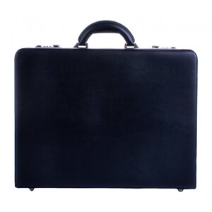 koženkový pracovní kufr atache 2634-01 černý