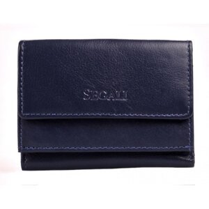 Malá kožená peněženka SG-1756 tmavě modrá
