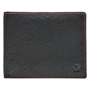 Pánská kožená peněženka SG-614538 Black/RED