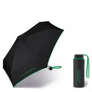 Dámský skládací mini deštník do kabelky Ultra Mini flat black 56401