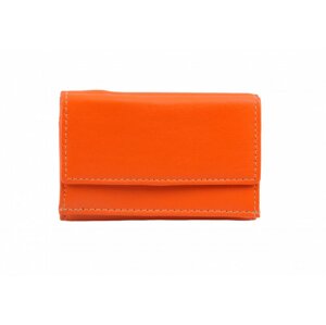 Dámská malá kožená peněženka 511-4392A oranžová