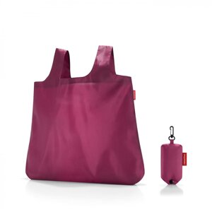 Skládací nákupní taška Mini maxi shopper pocket damson AO4055-B bordó