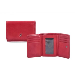 Dámská malá kožená peněženka 4509 komodo červená