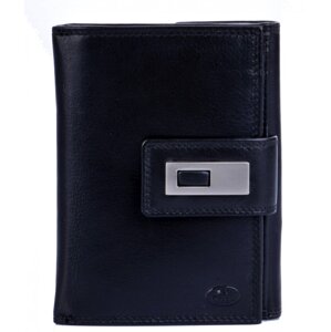 Velká pánská kožená peněženka pro řidiče 3062-N černá