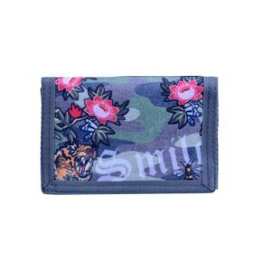 Dívčí textilní peněženka na suchý zip 40243-9900 C zelená