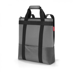 Městský šedý batoh daypack canvas grey HH7050