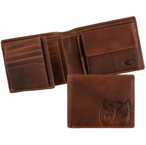 Pánská kožená peněženka RFID SAFE hnědá 280-702-29