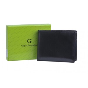 Pánská peněženka se zipem na drobné GF-011 černá