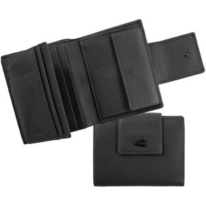 Dámská kožená peněženka černá 299-704-60