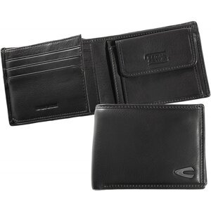 Malá pánská kožená peněženka černá B34-703-60 zip na bankovky RFID SAFE