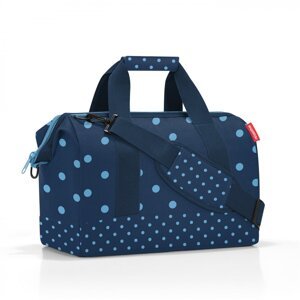 Dámská cestovní taška allrounder M mixed dots blue MS4080