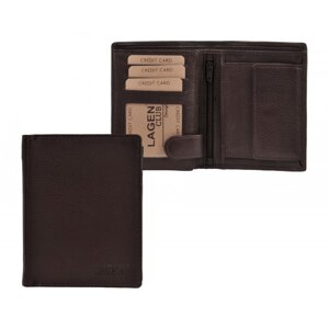 Pánská kožená peněženka W-112 hnědá