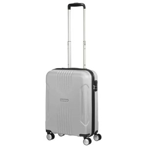 Cestovní kufr - kabinové zavazadlo Tracklite Spinner S Silver (4 kolečka) 55 cm 88742-1776