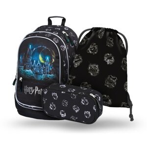 Školní set Core Harry Potter Bradavice 3-díly  (batoh + penál + sáček)