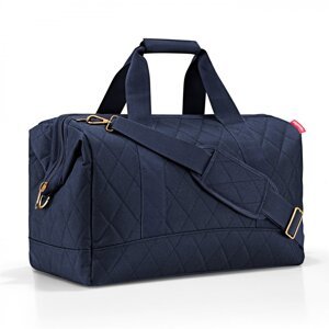 Allrounder L RHOMBUS MIDNIGHT GOLD Luxusní dámská cestovní taška MT4110